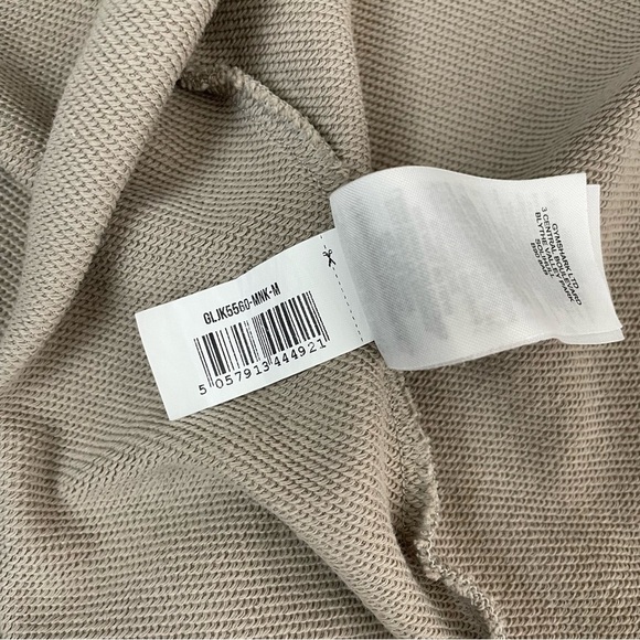 Gymshark Whitney Simmons V3 Oversized Robe Open Cardigan Tan Medium - Picture 12 of 16